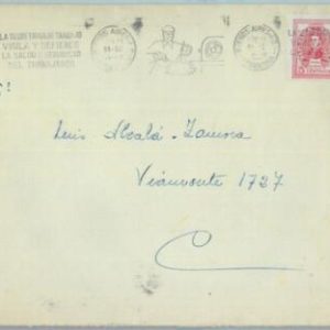 84235  -  ARGENTINA - POSTAL HISTORY - Nice postmark on COVER 1948 Industry