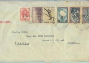 84236 -  ARGENTINA - POSTAL HISTORY -  AIRMAIL COVER to ITALY 1948