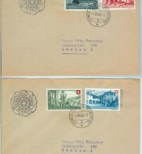 67472 - SWITZERLAND - Postal History - FDC COVER  Helvetia Federation 1948  DOG