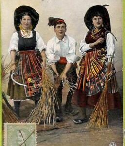 ad3820 - PORTUGAL - VINTAGE POSTCARD  - Minho, Costume - 1911