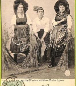 ad3822 - PORTUGAL - VINTAGE POSTCARD  - Minho, Costume - 1906