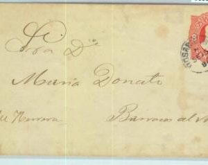 93998 - ARGENTINA - POSTAL HISTORY - STATIONERY COVER Jalil # Sob 3 from ROSARIO