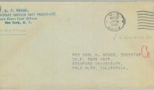 84341 - USA - POSTAL HISTORY - SHIP MAIL from  AIRCRAFT CARRIER  May 30th 1944