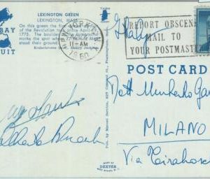 86118 - USA - POSTAL HISTORY - POSTMARK "Report Obscene Mail" on Postcard 1960