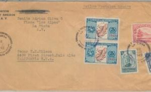 79099 - GUATEMALA -  POSTAL HISTORY -  COVER from LA TINTA to USA  1949