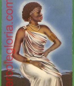ah2138 - VINTAGE POSTCARD Cartolina D'epoca  - COLONIE - ETHNIC