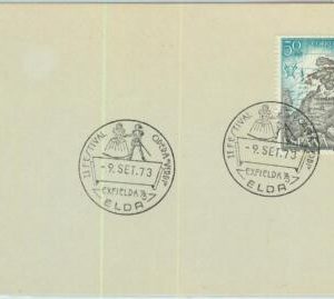 91840  - SPAIN - POSTAL HISTORY - SPECIAL Postmark 1973 - OPERA Music VERDI