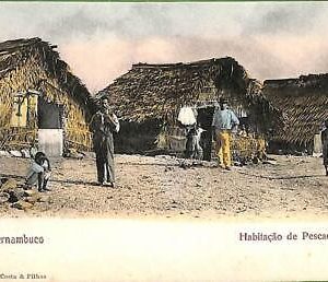ah2790 - BRAZIL - VINTAGE POSTCARD Postal Antigua - Pernambuco, ETHNIC