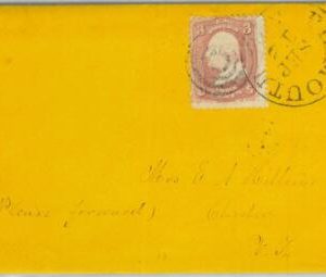 91291 - UNITED STATES USA - POSTAL HISTORY - EARLY Cover from PLYMOUTH, NH  1867