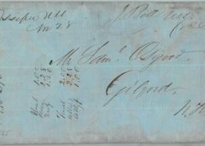 91301 - UNITED STATES USA - Postal History - PREPHILATELIC Cover OSSIPEE, NH