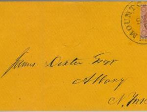 91305 - UNITED STATES USA - POSTAL HISTORY - EARLY Cover from MOUNT CLEMENS, Mic