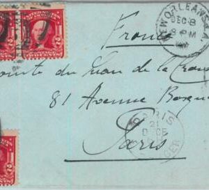91352 - UNITED STATES USA - POSTAL HISTORY - EARLY Cover from NEW ORLEANS 1907