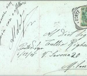 86552 - ITALY - Postal History - Postcard with postmark PONTE di LEGNO   BRIDGE