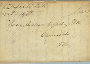 91303 - UNITED STATES USA - Postal History - PREPHILATELIC Cover WHITEFIELD, NH