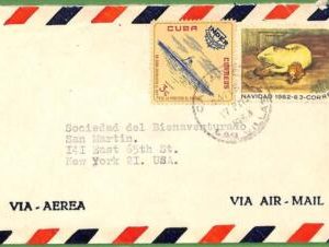 af3707 - HABANA - POSTAL HISTORY - AIRMAIL COVER -  ROWING Canoes - 1984