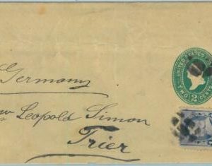 91404  - USA - POSTAL HISTORY -  STATIONERY WRAPPER to GERMANY
