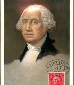 90067 - USA - Postal History - MAXIMUM CARD - GEORGE WASHINGTON Politics War