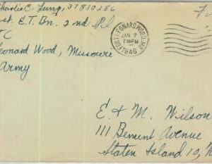 91411 - USA - POSTAL HISTORY -  FIELD MAIL Military mail FORT LEONARDWOOD 1946
