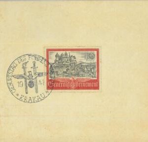 95417 - POLAND General Government - POSTAL HISTORY - FDC Card  1941