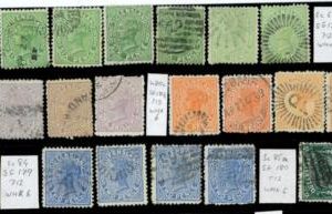 aa5623 - Australia QUEENSLAND - STAMP - Very nice LOT of USED STAMPS