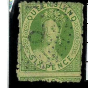 aa5625a - Australia QUEENSLAND - STAMP - SG # 18 - USED