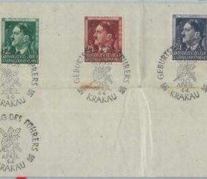 82111 - POLAND General Govenment - POSTAL HISTORY - Nice postmark on COVER 1944
