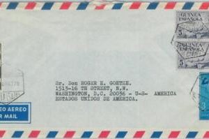 79298 - FERNANDO POO / Guinea - POSTAL HISTORY -  Registered COVER  1967 - BIRDS