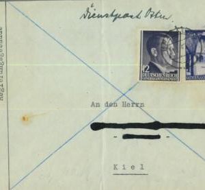 95375 - POLAND General Government - POSTAL HISTORY - Cover from KRAKAU to KIEL