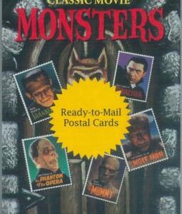 77263 - USA - POSTAL HISTORY - official  STATIONERY CARDS : Cinema MONSTERS 1997