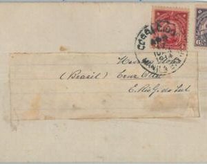77658 - USA: Philippines - POSTAL HISTORY - COVER from CORREGIDOR to BRAZIL 1914