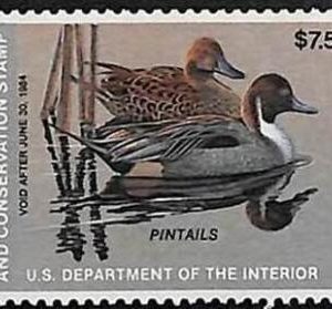 90222a - USA - STAMPS: SCOTT # RW50  1983  Migratory Bird Hunting Stamp MINT MNH
