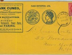 91366 - USA - POSTAL HISTORY - ADVERTISING Cover PHILADELPHIA 1930 Wine MEDICINE
