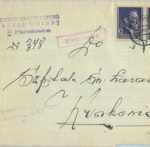 95377 -  POLAND General Govenment - POSTAL HISTORY - Cover from KRAKAU  1943