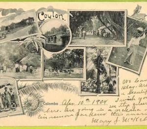 56422 - Ceylon - VINTAGE   POSTCARD -  Colombo - 1904