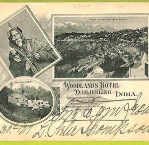 56425 - INDIA - VINTAGE   POSTCARD -  Darjeeling - 1917