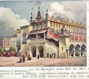66261 - POLAND  - VINTAGE collectable POSTCARD: Kraków 1900