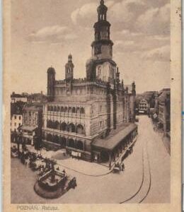66271 - POLAND  - VINTAGE collectable POSTCARD: Poznań POSEN 1926