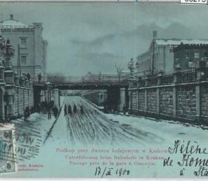 66275 - POLAND  - VINTAGE collectable POSTCARD: Kraków 1900