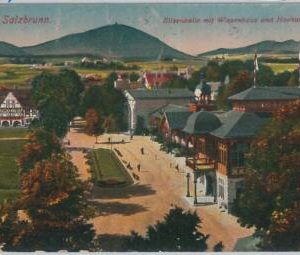 66289 - POLAND  - VINTAGE  POSTCARD: Szczawno-Zdrój  Bad Salzbrunn 1923