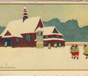 66301 - POLAND  - VINTAGE POSTCARD:  ILLUSTRATED Bronisława Rychter-Janowska