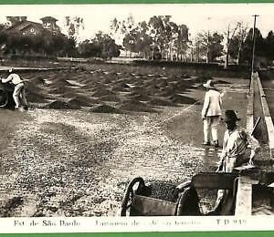 ah2811 -  BRAZIL - VINTAGE POSTCARD Postal Antigua - Sao Paulo - ETHNIC - 1948