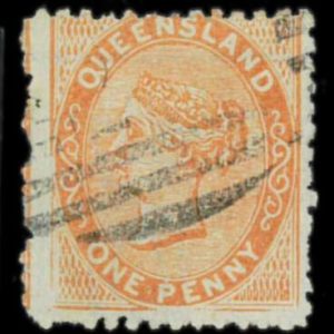 aa5627i - Australia QUEENSLAND - STAMP - SG # 135a    -   USED