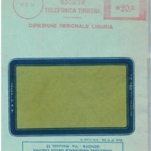 90444 - ITALY - POSTAL HISTORY - RED Mechanical Postmak: COMMUNICATIONS 1951