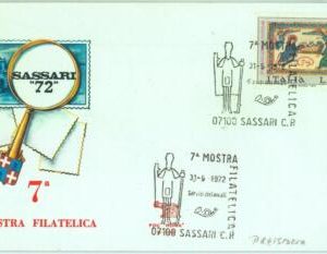 98425 -  ITALY - POSTAL HISTORY - SPECIAL POSTMARK / Cover  PREHISTORY Sassari
