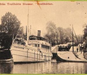 ad2701 - SWEDEN - VINTAGE POSTCARD - Trollhättan