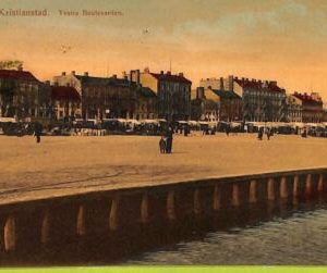 ad2551 - SWEDEN - VINTAGE POSTCARD - Kristianstad - 1908