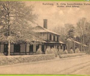 ad2547 - SWEDEN - VINTAGE POSTCARD - Karlsborg - 1962