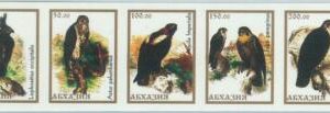 M2281x- RUSSIAN STATE, IMPERF STAMP SET: Birds of prey, Falcons