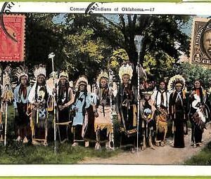 af3068- USA - Vintage Postcard - NATIVE AMERICAN INDIANS - Indians of Oklahoma