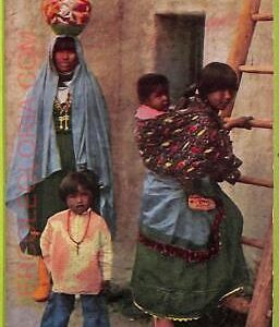 af3071 - USA - Vintage Postcard - NATIVE AMERICAN INDIANS - Hopi - 1938